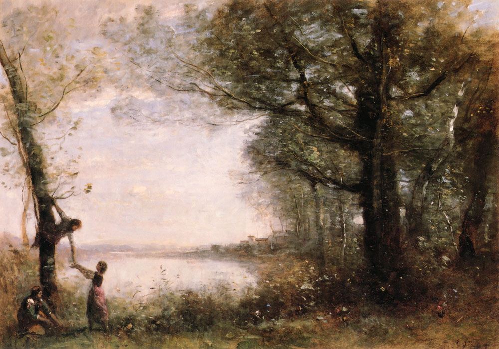 Jean-baptiste-camille Corot Canvas Paintings